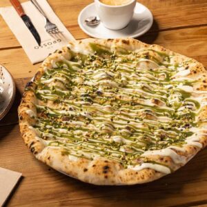 PIZZA AL PISTACCHIO