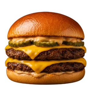 DOUBLE CHEESE BURGER