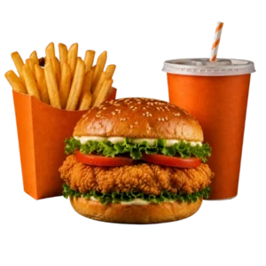COMBO CHICKEN BURGER