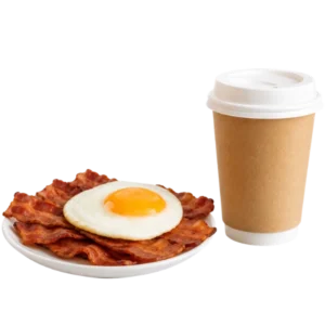 COMBO EGG & BACON ROLL