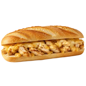 CHICKEN AND CHEESE BAGETTE